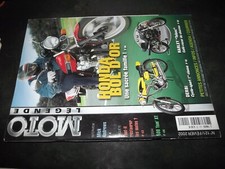 0104 Moto légende n°121 Honda bol d'or - Harley "Tebec" - Itw Mick Andrews