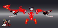 Kit deco graphic kit replique HRC  pour motocross 250CRF 250 CRF 2025 semi perso