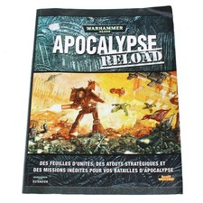 Livre Warhammer 40000 / Extension VF Apocalypse Reload Games Workshop ( 2008 )