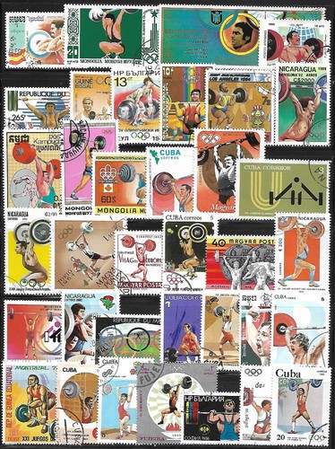 Timbres différents thème - timbres,