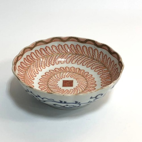 Plat imari kinrande motif - plat,