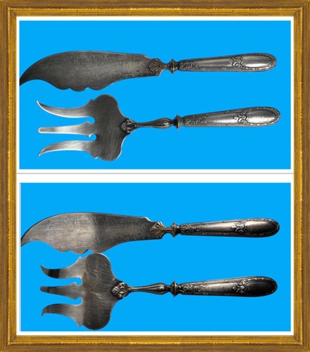 Service poisson ancien metal - service, a