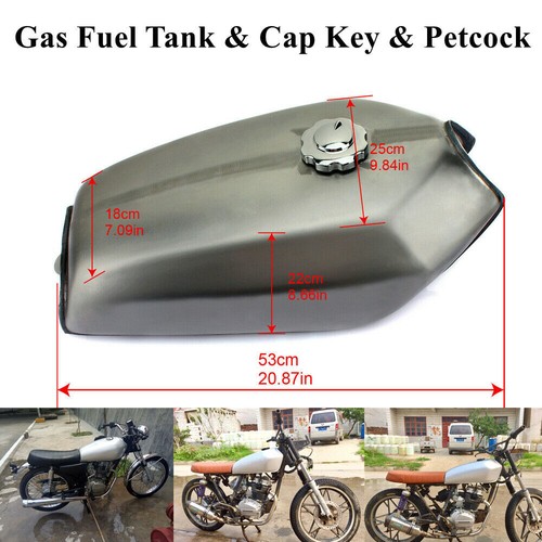 Cafe racer réservoir - 9l,