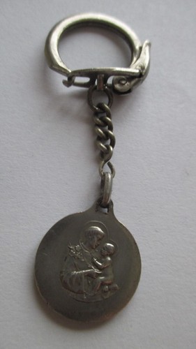 Porte clé médaille saint - médaille,