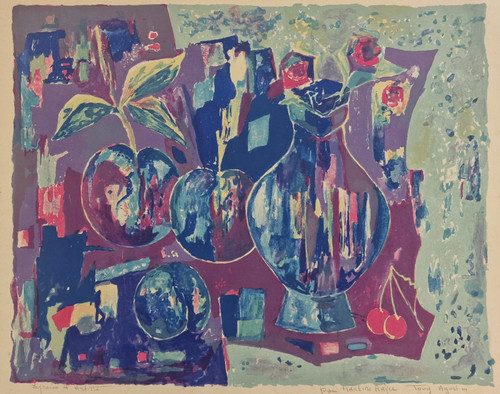 Lithographie originale tony - lithographie,