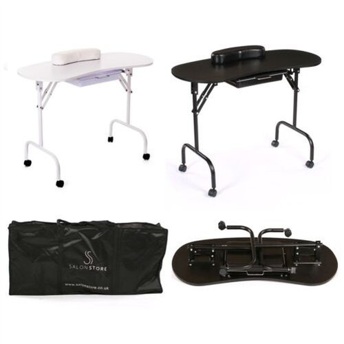 Portable manucure table - table, par