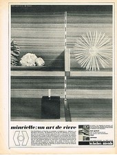 PUBLICITE ADVERTISING 044  1965  LES HUCHERS MINVIELLE   meubles