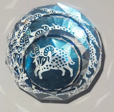 Miniature vintage en cristal