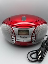 Karcher - RR 5025-R, radio CD, boombox, FM, AUX, portable * LECTEUR CD...