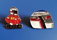 Lot 2 pin's Marlboro Collection Formule 1, Jean Alesi