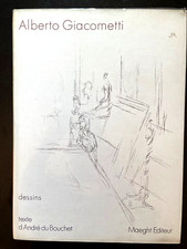 ALBERTO GIACOMETTI - DESSINS 1914-1965 - MAEGHT ÉDITEUR - 1969 - DU BOUCHET