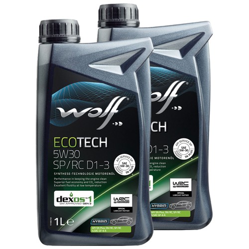 Huile moteur wolf - wolf, ecotech