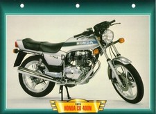 Fiche Moto : HONDA CB 400 N