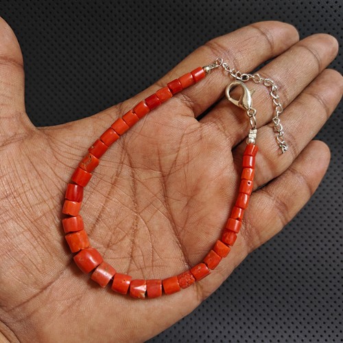 Vintage rouge corail bracelet - vintage,