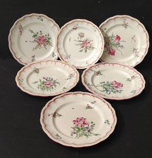 6 ASSIETTE PLATE FAIENCE KG