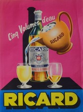 AFFICHE  POSTER     RICARD