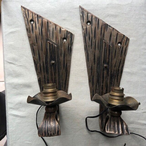 Paire applique vintage - paire, en