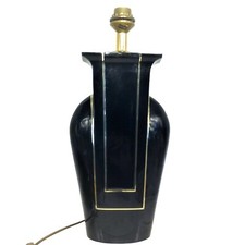 ELEGANT PIED DE LAMPE EN METAL