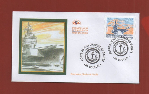 Fdc 2003 porte avion charles - -,