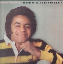 Johnny Mathis When Will I See You Again LP vinyl USA Columbia 1975 sleeve has