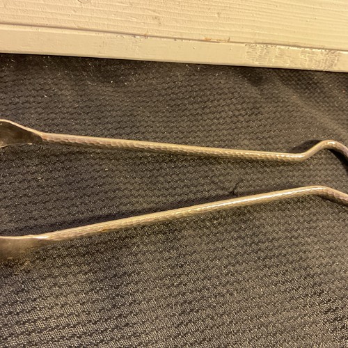 Vintage hammered stainless