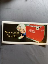 Plaque Publicitaire Coca Cola 