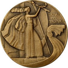 France, Médaille, Conseil de Paris, 1970, Bronze, SUP, Dammann