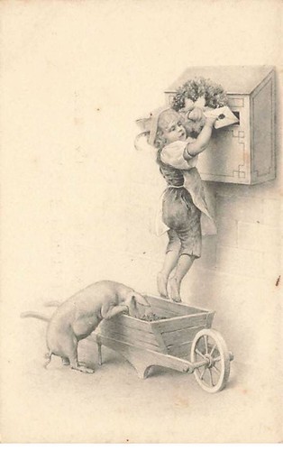 Vienne enfant sur une - mm,