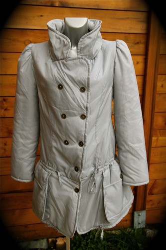 Doudoune gris perle - doudoune,