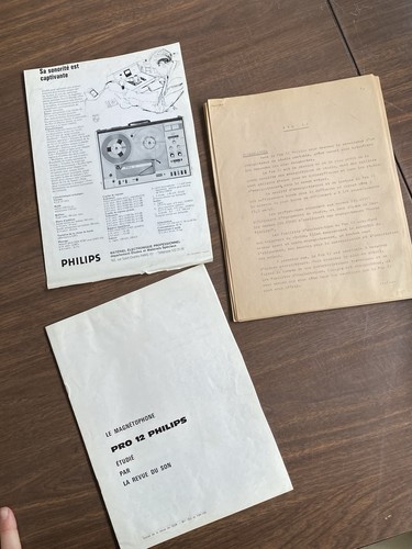 Divers document philips pro - , 12