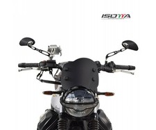 Pare-brise Isotta Bas Noir Mat