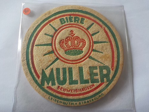Sous bock ancien avant - sous,