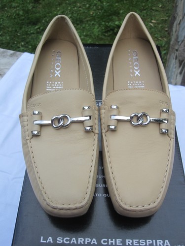 Nib geox light camel - , leather