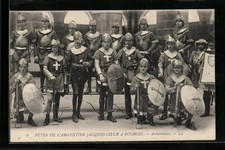 CPA Bourges, Fete Historique de l´Argentier Jacques-Coeur, Arbalétriers 1910 