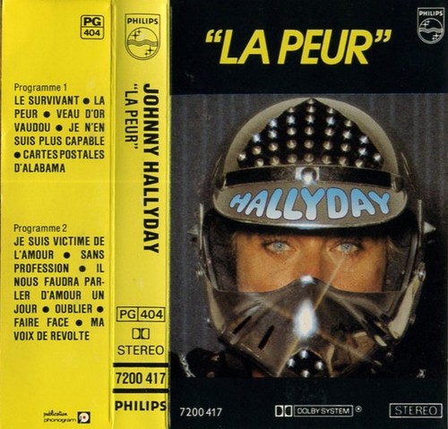 Johnny hallyday peur - peur,