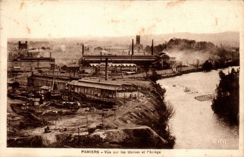 Cpa pamiers vue - -,