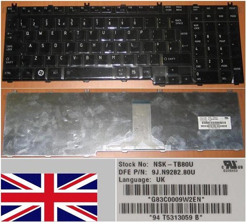 Clavier qwerty toshiba - clavier,