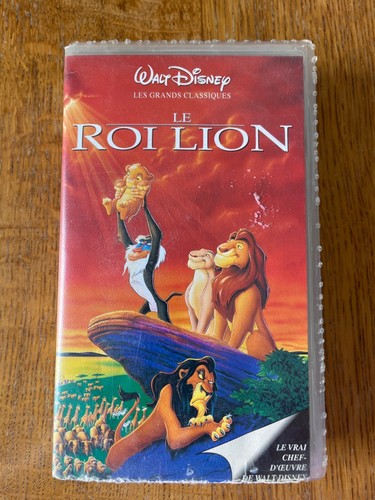 Vhs roi lion - k7,
