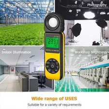 Pour BTMETER 881E Luxmètre Numérique avec Large Plage de Mesure 300000 Lux