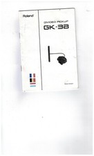 Mode d'emploi en Français Du Capteur GK-3 roland