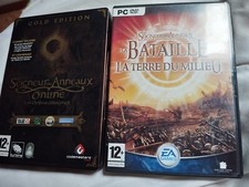 JEU LA BATAILLE POUR LA TERRE DU MILIEU LE SEIGNEUR DES ANNEAUX PC + Jeu