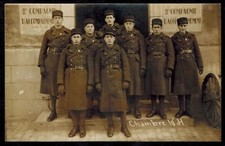 Cpa Carte Photo années 30 militaires du 151e RI Infanterie de Metz m090