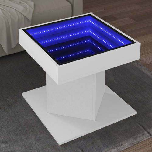 Table basse avec led - basse, bout