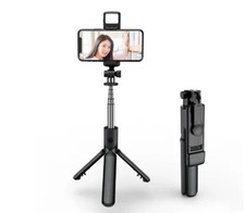 Perche Selfie Trépied Téléphone 360° Support Extensible Télécommande Bluetooth
