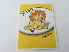 Carte je suis un lion pièce détachée Devine tête la réponse est sur ma tête