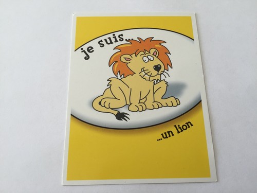 Carte suis lion - carte, pièce