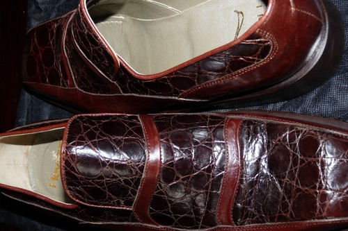 Chaussures crocodile