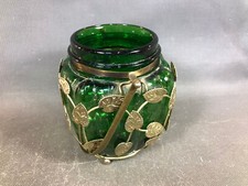 Ancien pot à bonbons en verre
