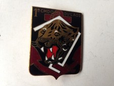 INSIGNE MILITAIRE INDOCHINE  1° COMMANDO LAOS   SPECIAL FORCES BADGE
