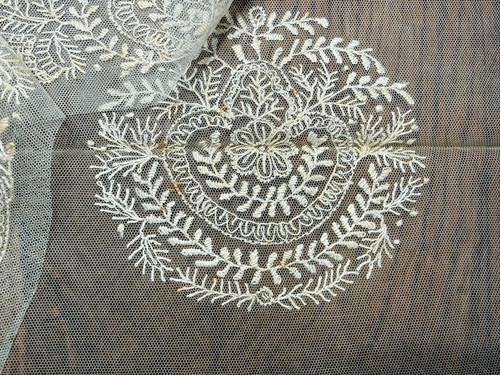 Dentelle ancienne fond de - dentelle,